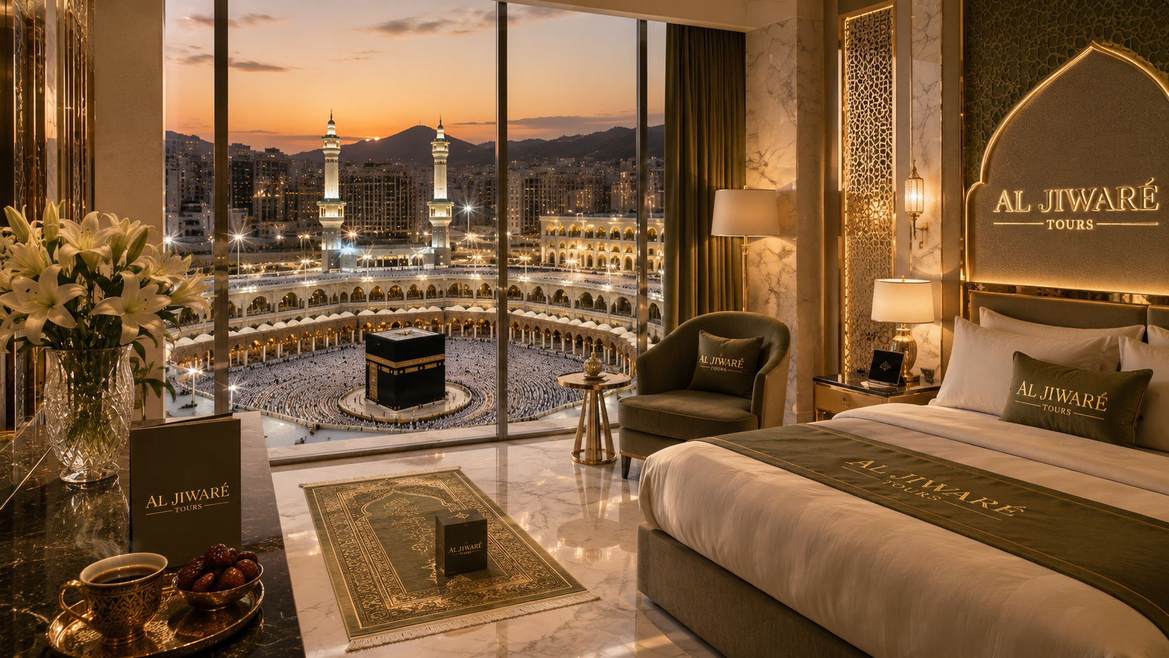 The Ultimate VIP & Luxury Umrah Guide with Al Jiware Tours: The Connoisseur's Handbook for Supreme Comfort and Privacy