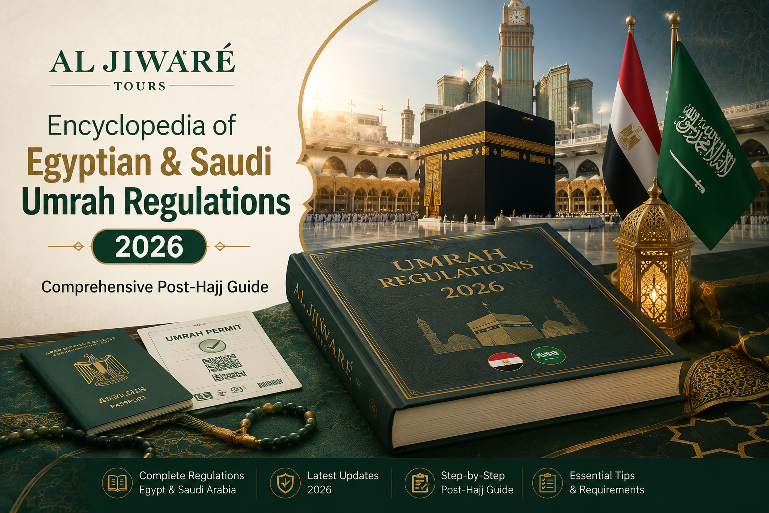 Encyclopedia of Egyptian & Saudi Umrah Regulations 2026 - Comprehensive Post-Hajj Guide Al jiware