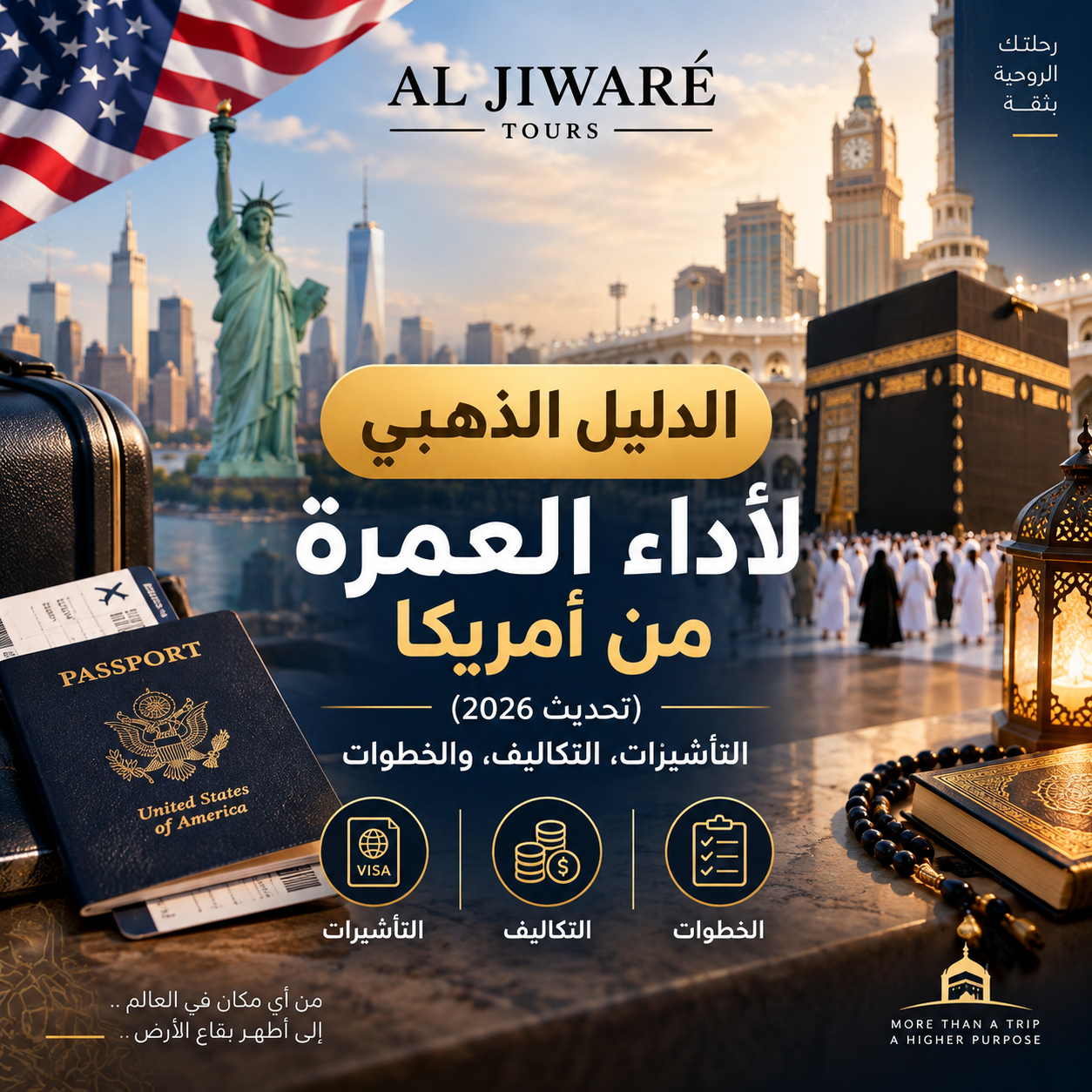The Ultimate Guide to Umrah Visa from USA (September 2026 Update): Requirements, Costs & Step-by-Step Travel Guide